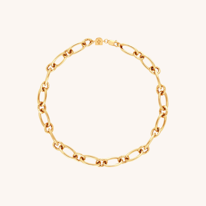 Gold Statement Chain Bracelet for Women