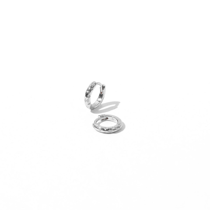 Gold Starburst Huggie Earrings for Women