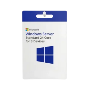 Microsoft Windows Server 2025 Standard | 24 Core License | 3 Devices