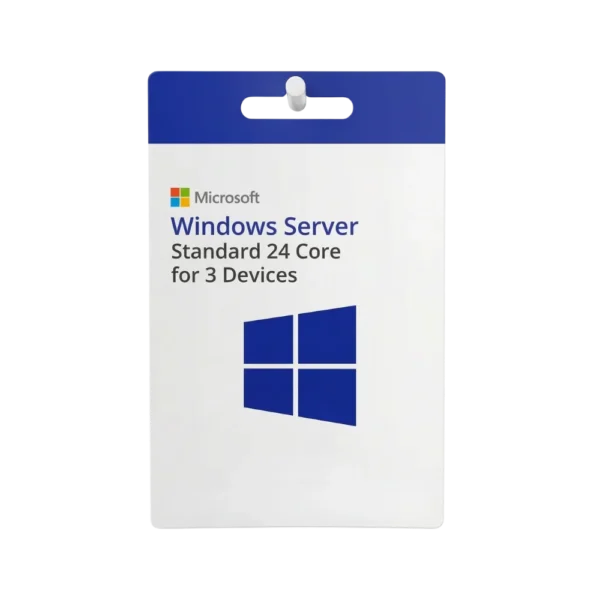 Microsoft Windows Server 2025 Standard | 24 Core License | 3 Devices